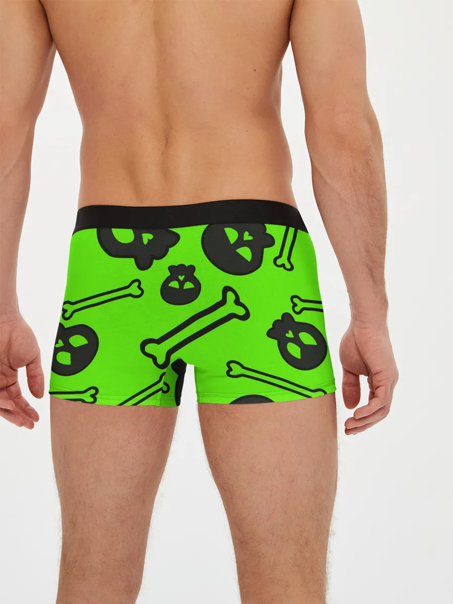 Мужские трусы боксеры / Черепа