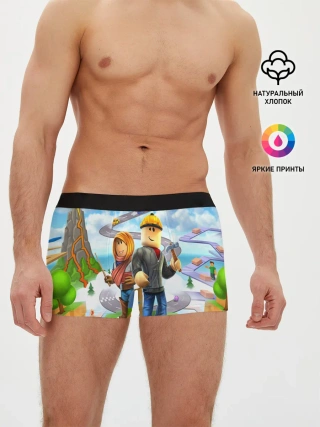 Мужские трусы боксеры / ROBLOX