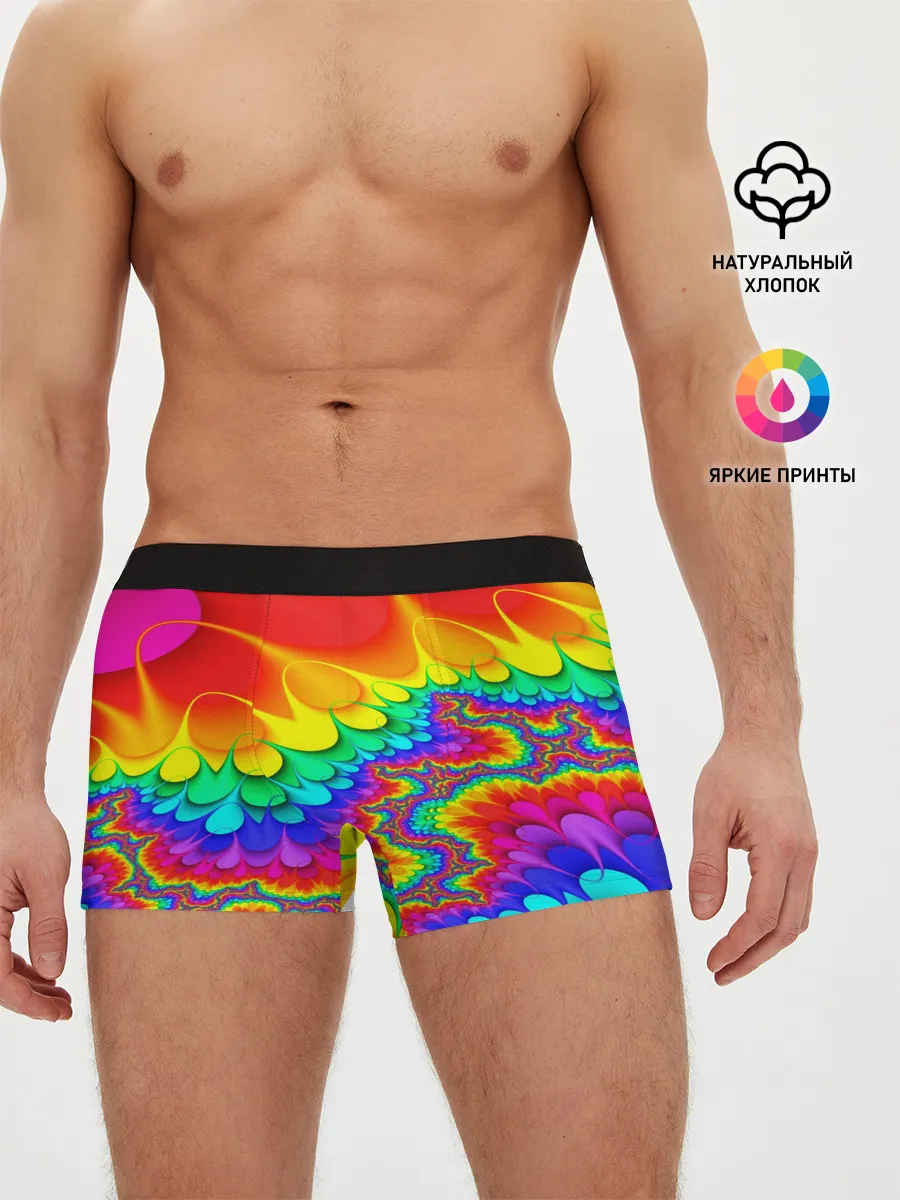 Мужские трусы боксеры / TIE-DYE