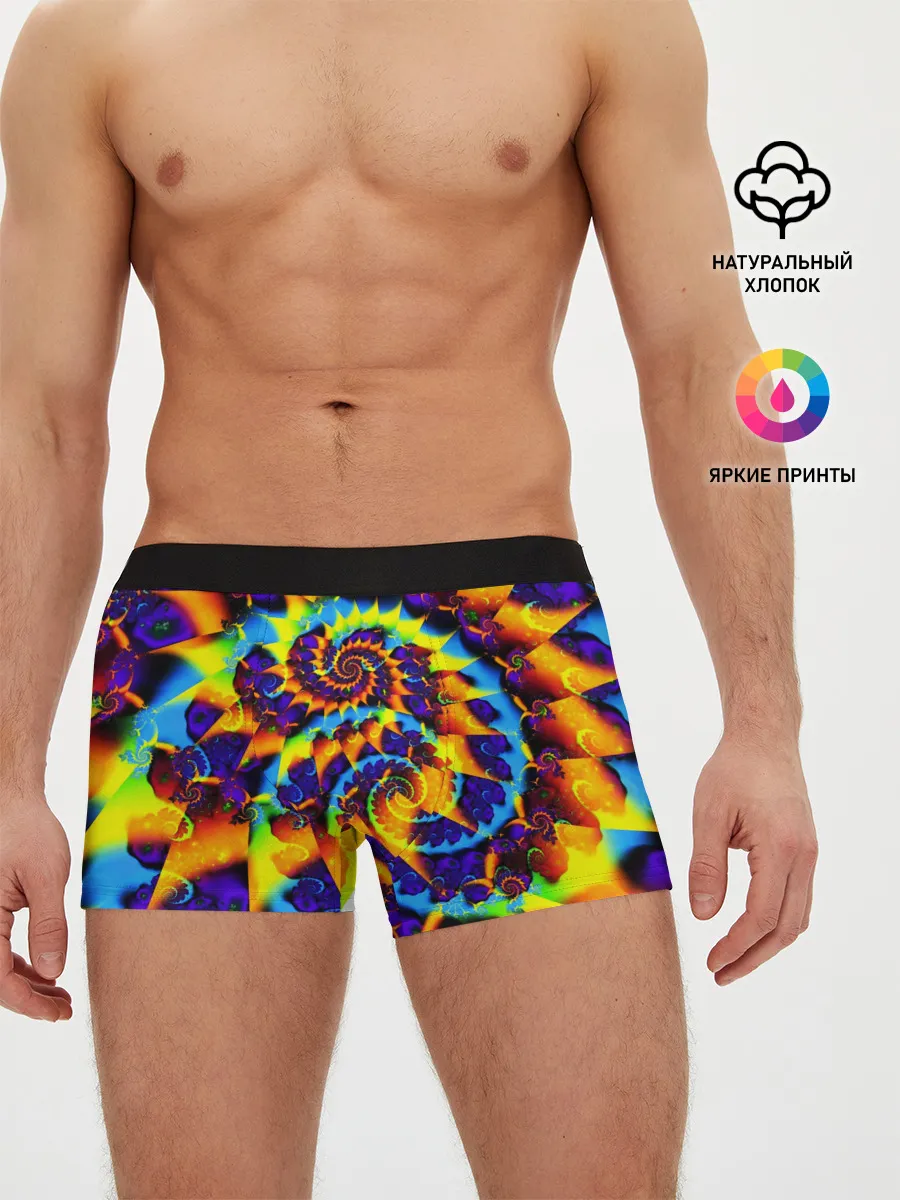 Мужские трусы боксеры / TIE-DYE COLOR