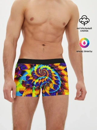 Мужские трусы боксеры / TIE-DYE COLOR