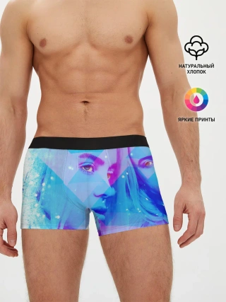 Мужские трусы боксеры / Billie Blue Star