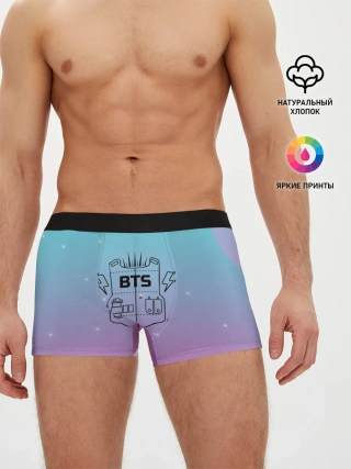 Мужские трусы боксеры / BTS
