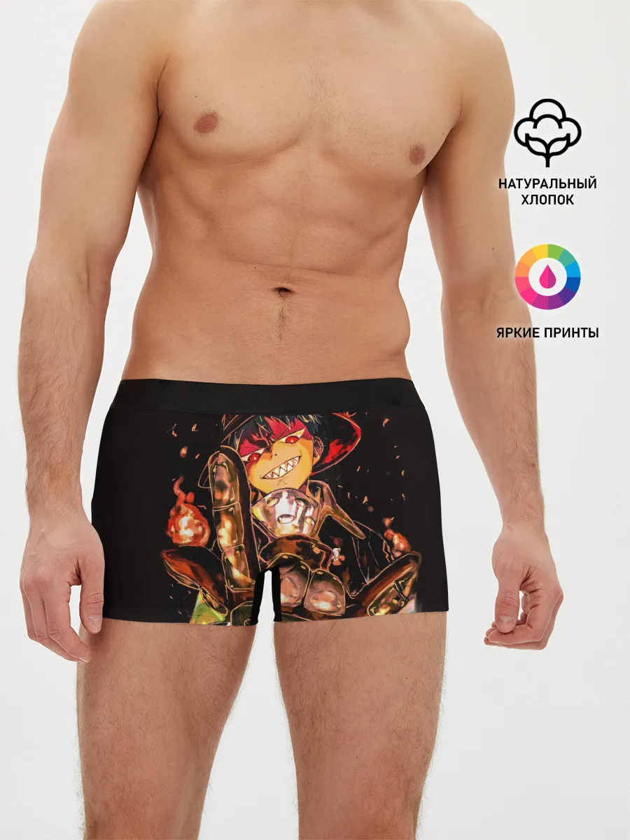 Мужские трусы боксеры / Пламенная бригада пожарных
