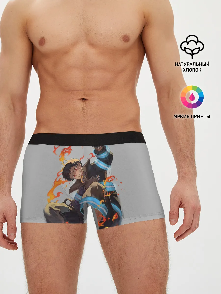 Мужские трусы боксеры / FireForce