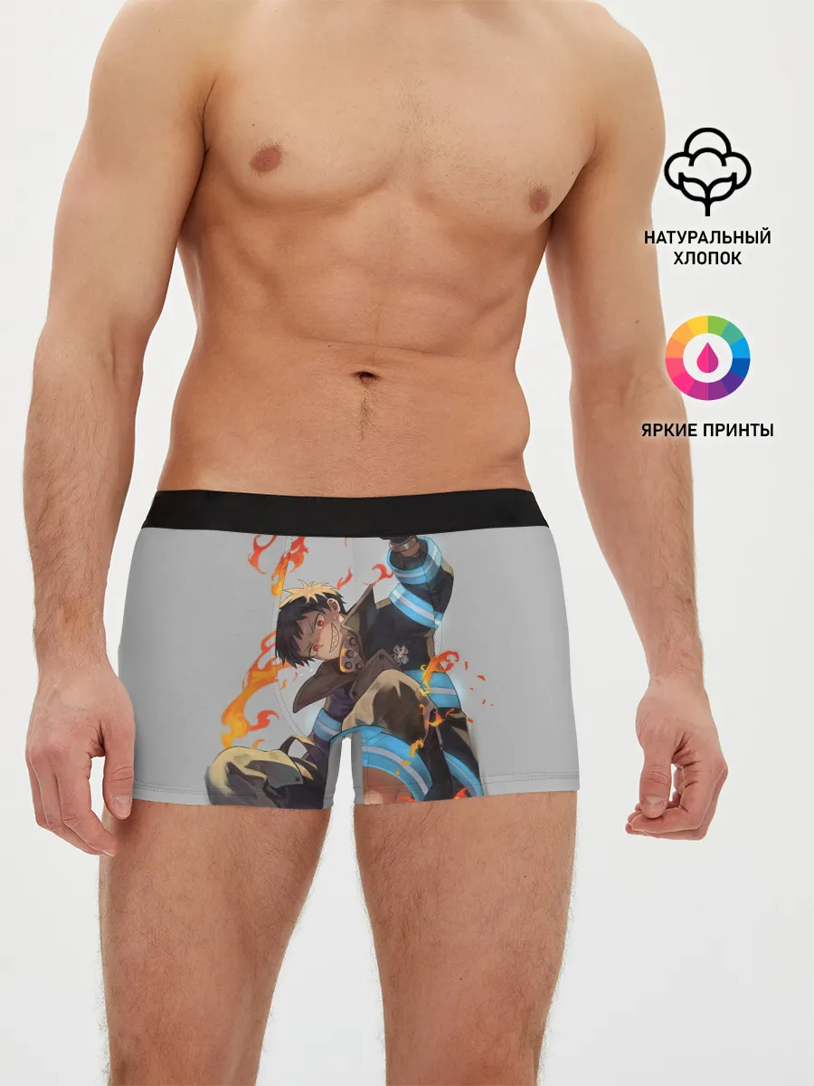 Мужские трусы боксеры / FireForce