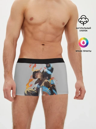 Мужские трусы боксеры / FireForce