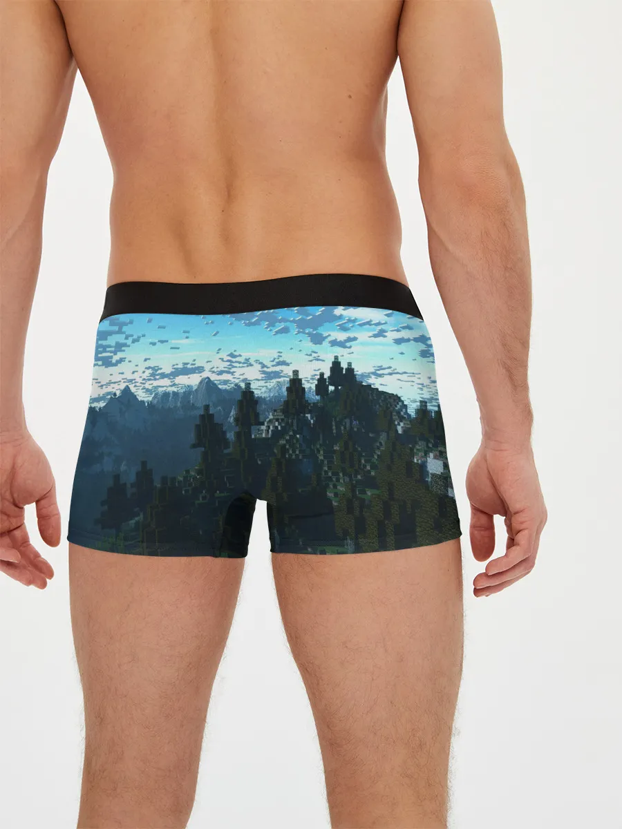 Мужские трусы боксеры / Minecraft / Майнкрафт