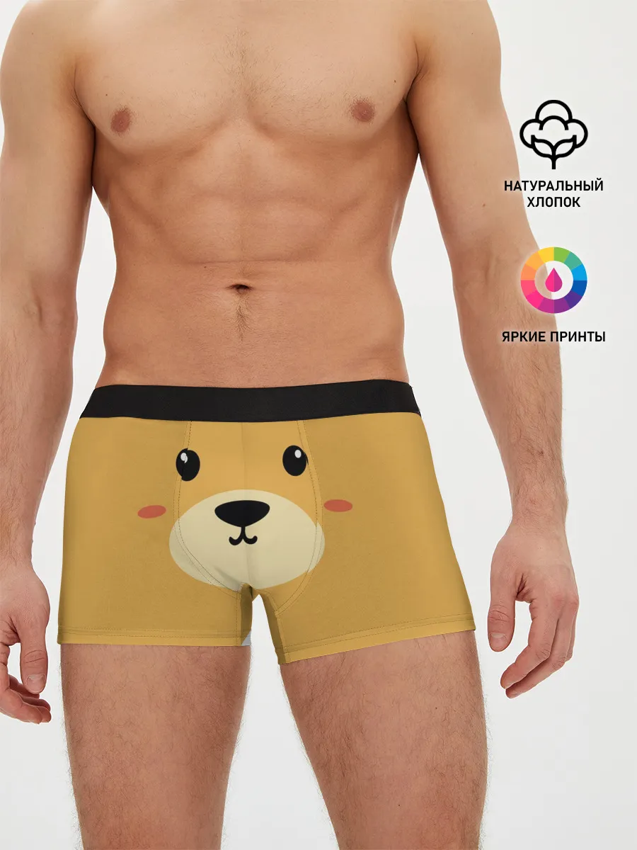 Мужские трусы боксеры / Мишка