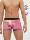 Мужские трусы боксеры / фламинго