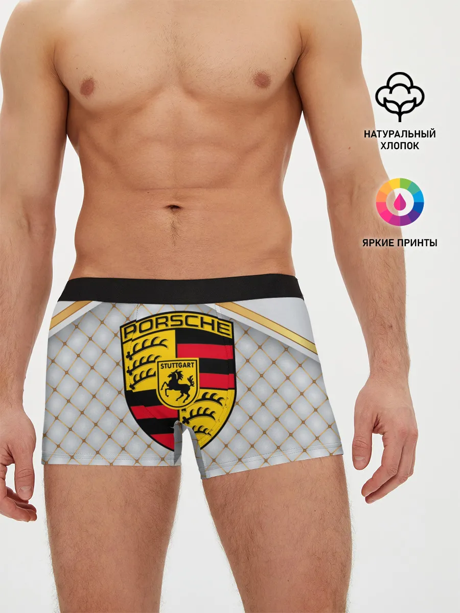 Мужские трусы боксеры / PORSCHE