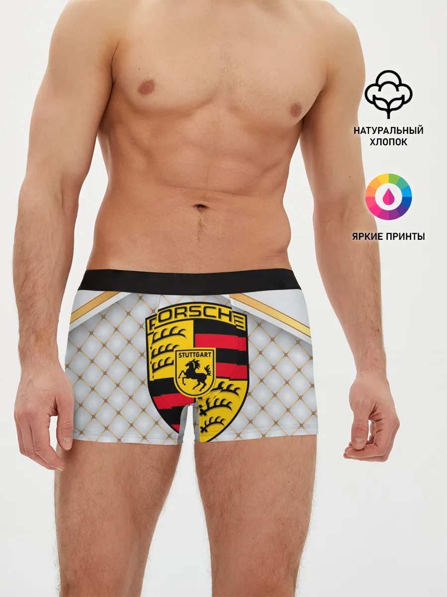 Мужские трусы боксеры / PORSCHE