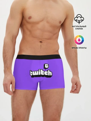 Мужские трусы боксеры / Twitch