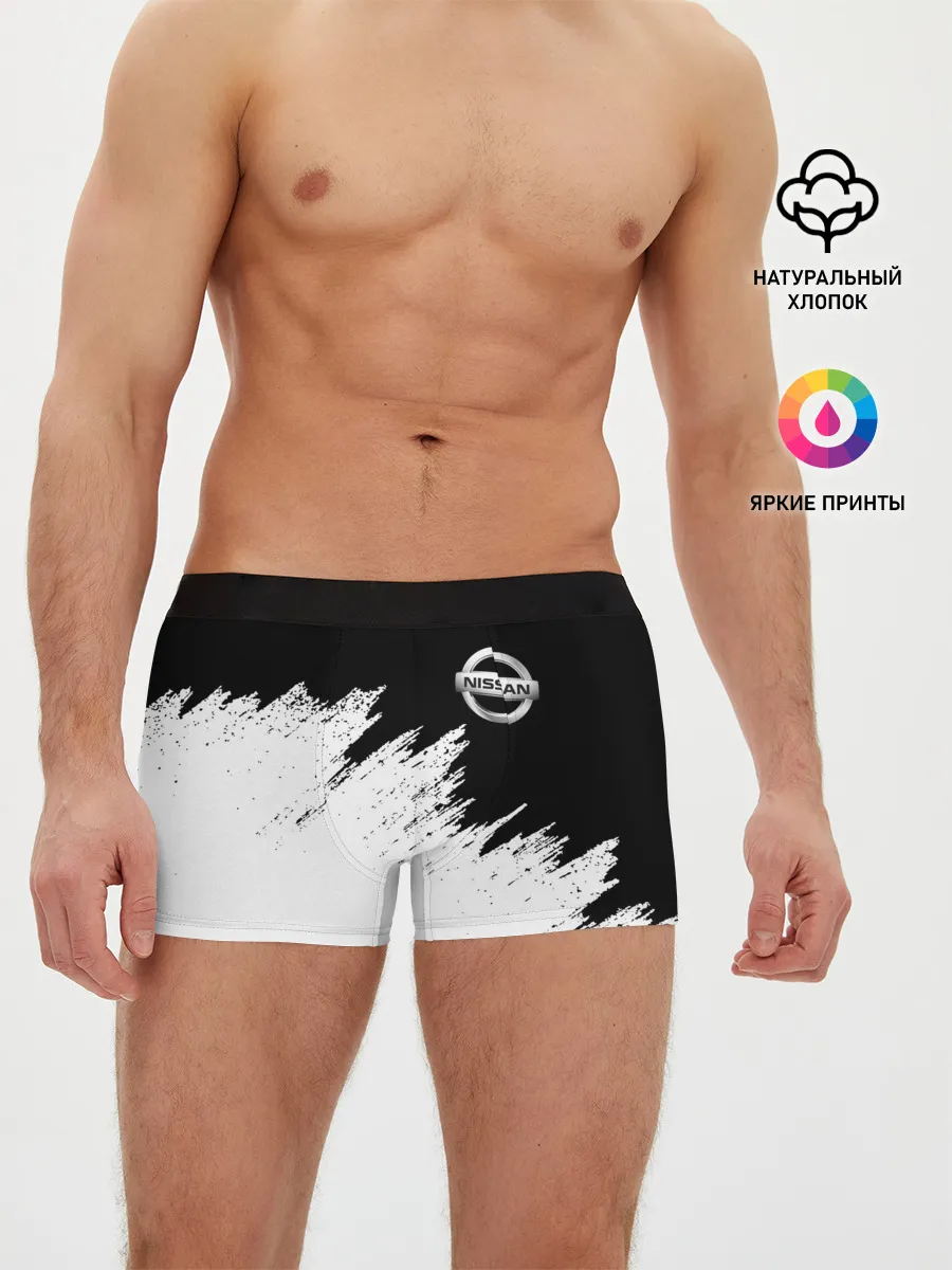 Мужские трусы боксеры / NISSAN | НИССАН
