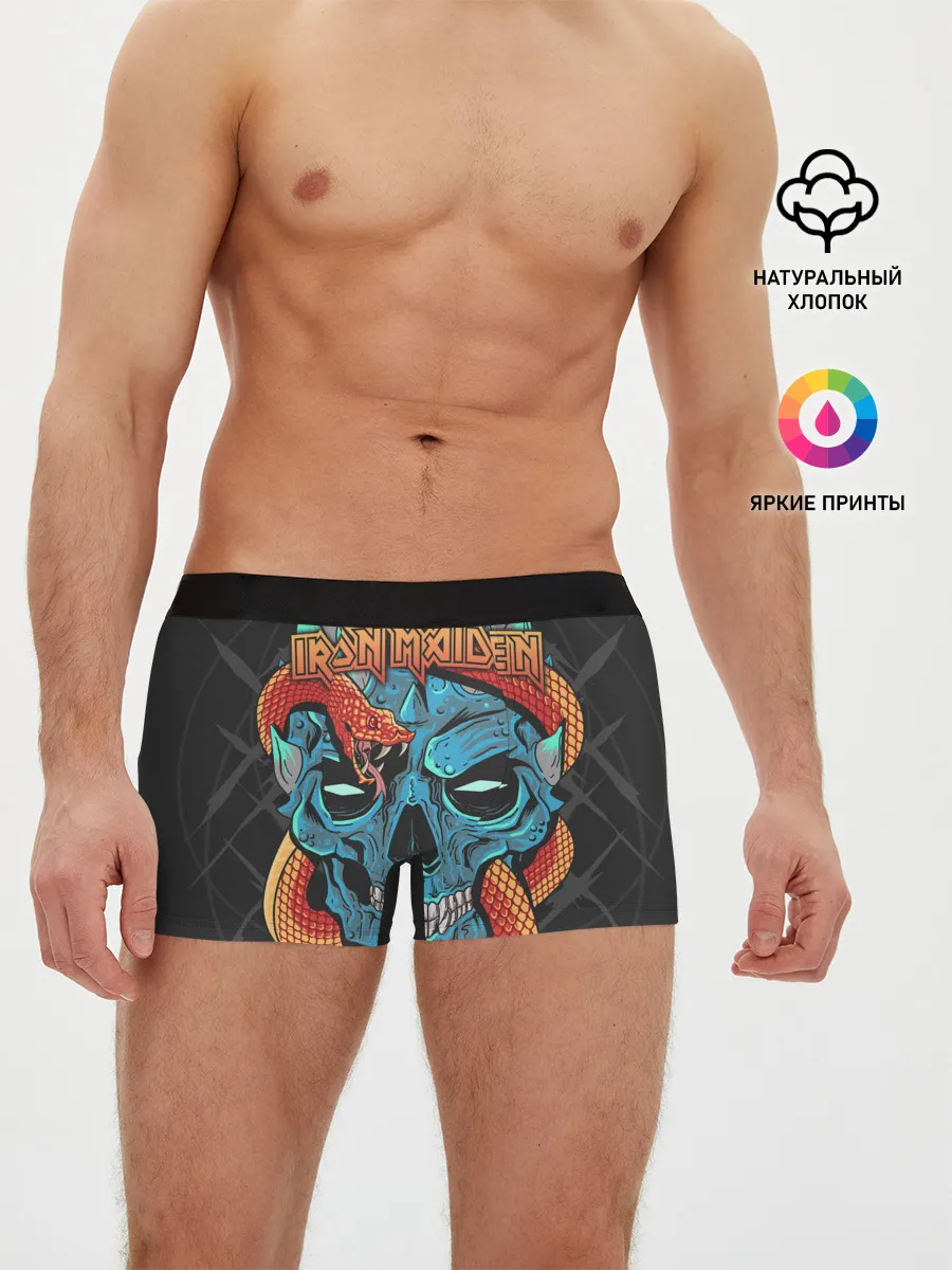 Мужские трусы боксеры / Iron Maiden