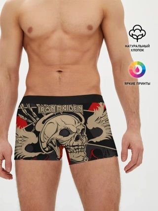 Мужские трусы боксеры / Iron Maiden