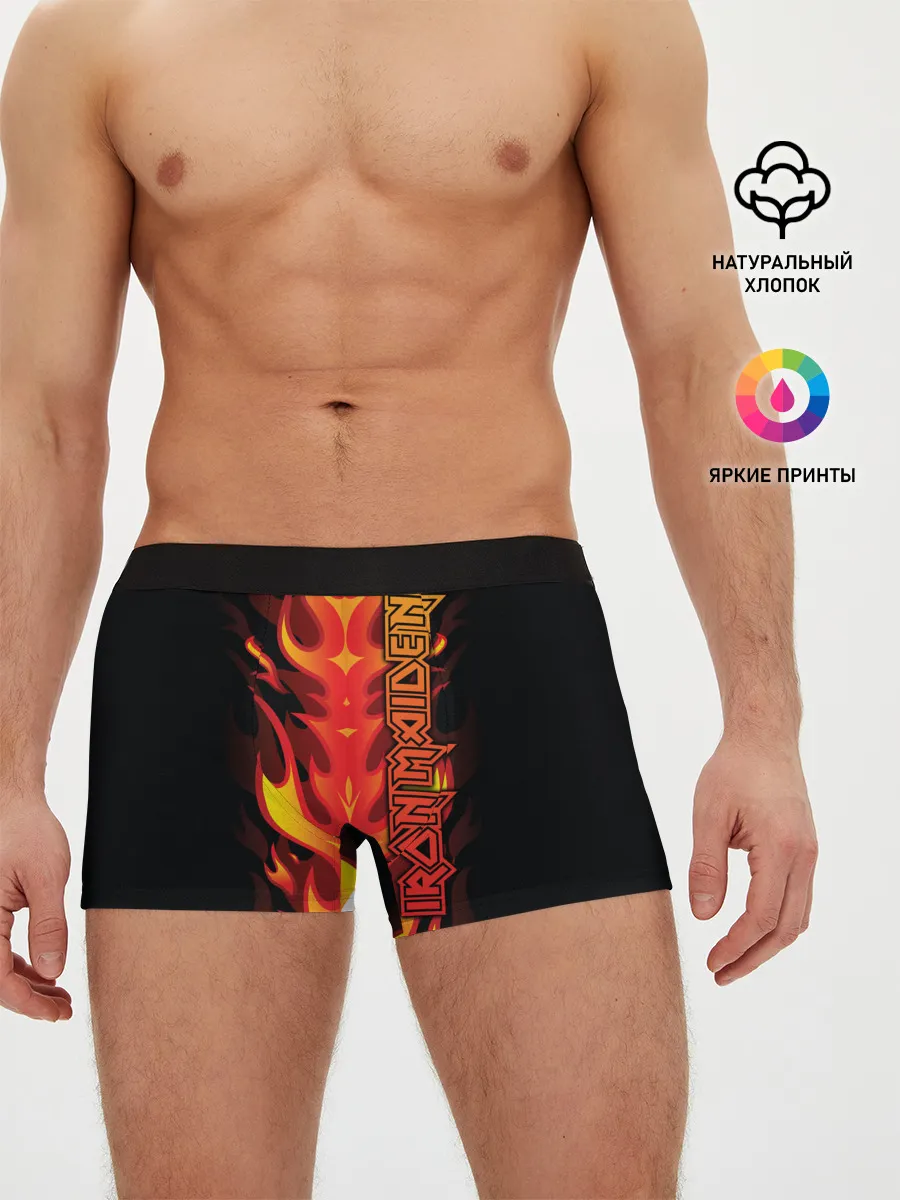Мужские трусы боксеры / Iron Maiden