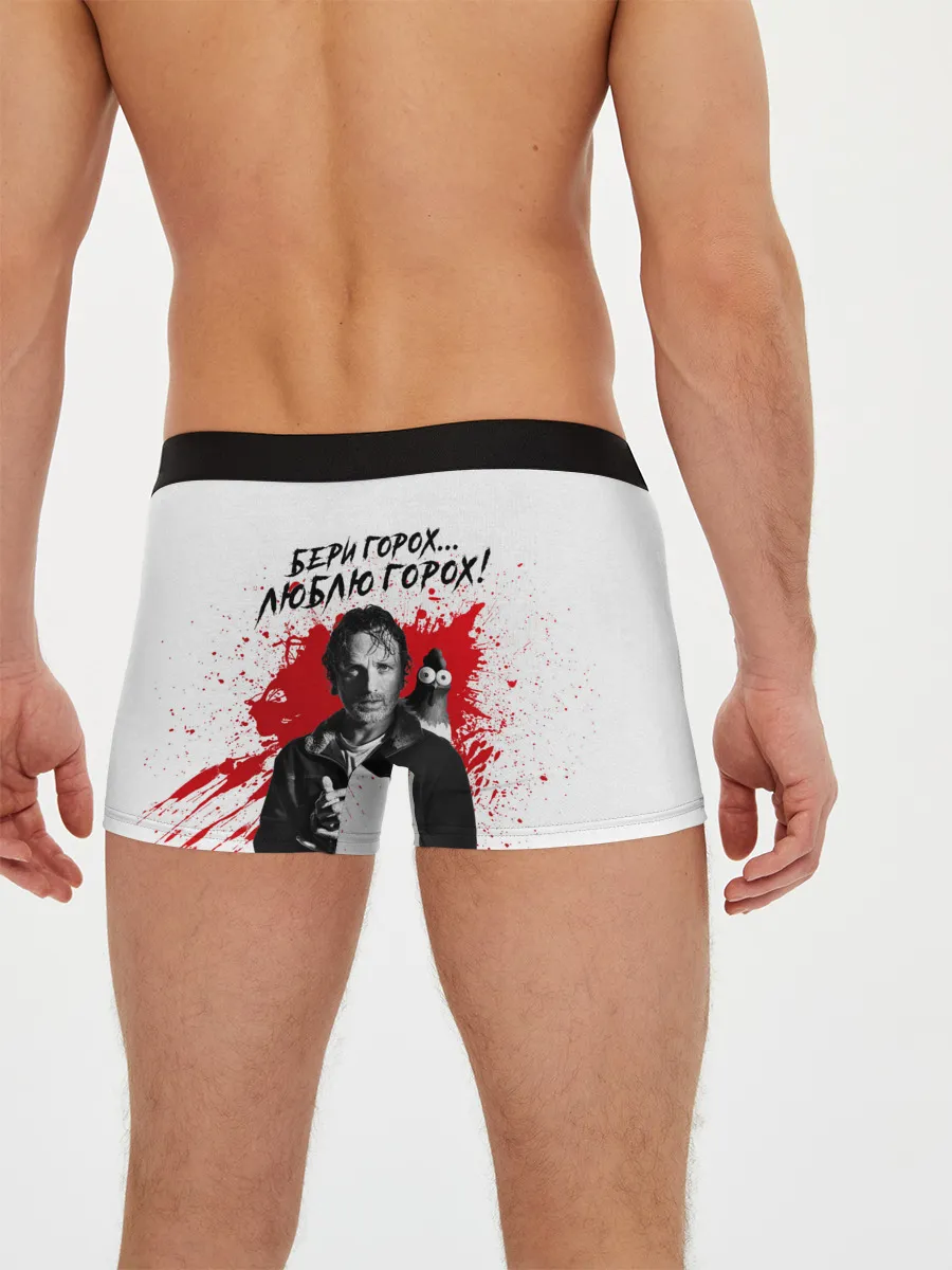 Мужские трусы боксеры / Рик Граймс и Ниган