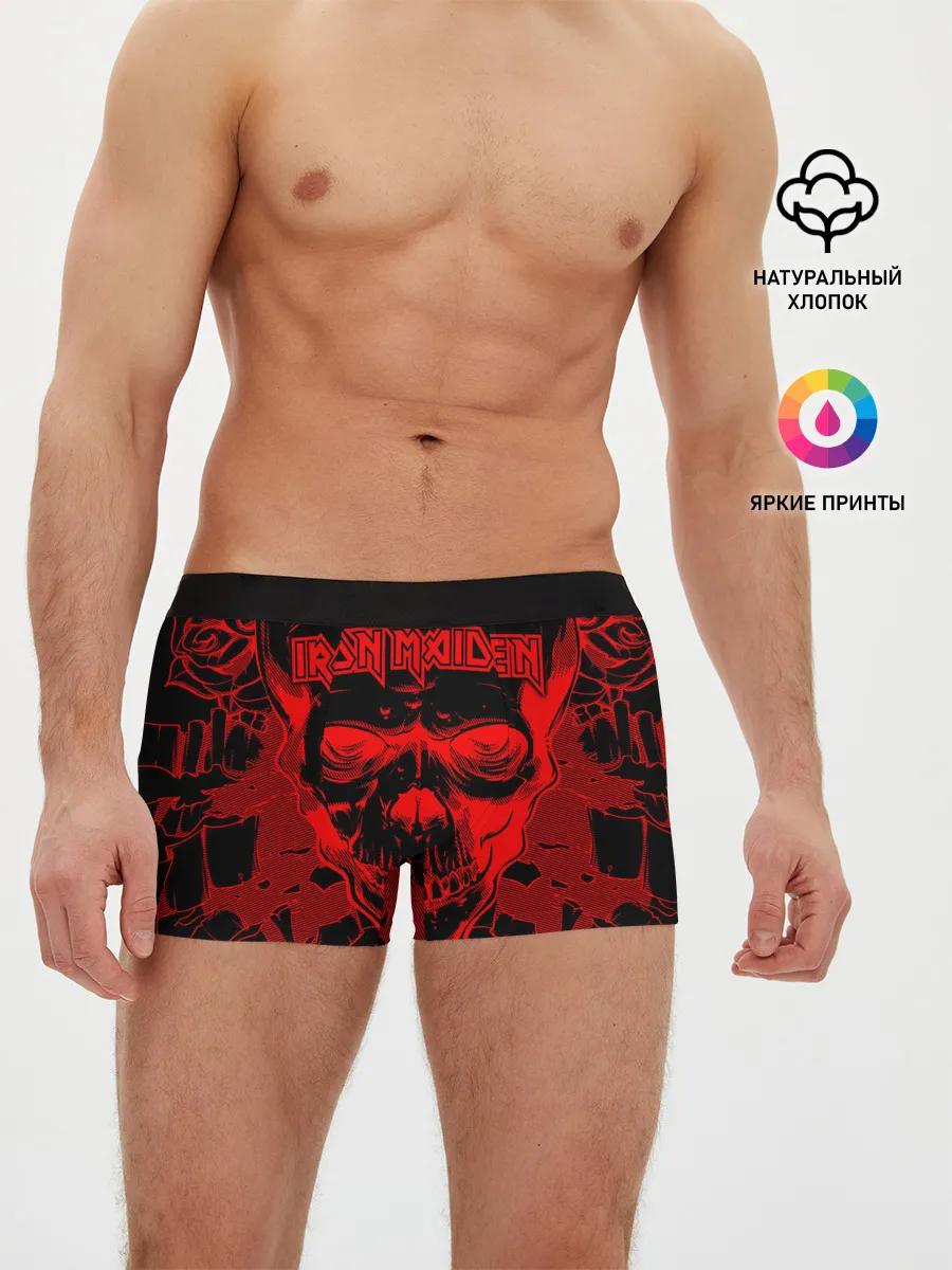 Мужские трусы боксеры / Iron Maiden