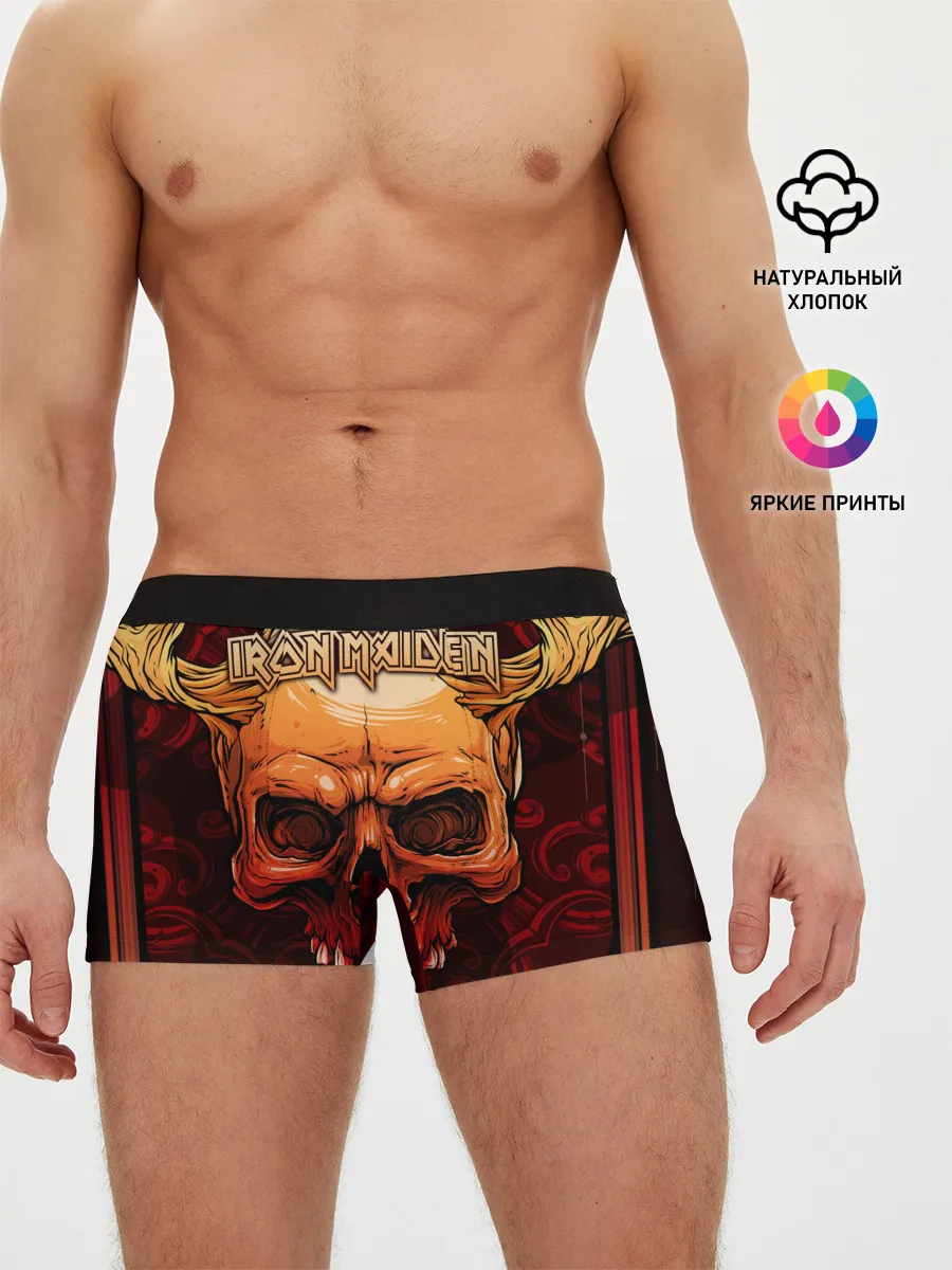Мужские трусы боксеры / Iron Maiden