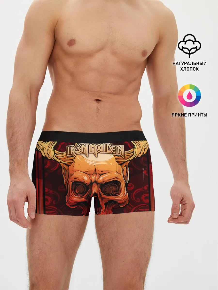 Мужские трусы боксеры / Iron Maiden