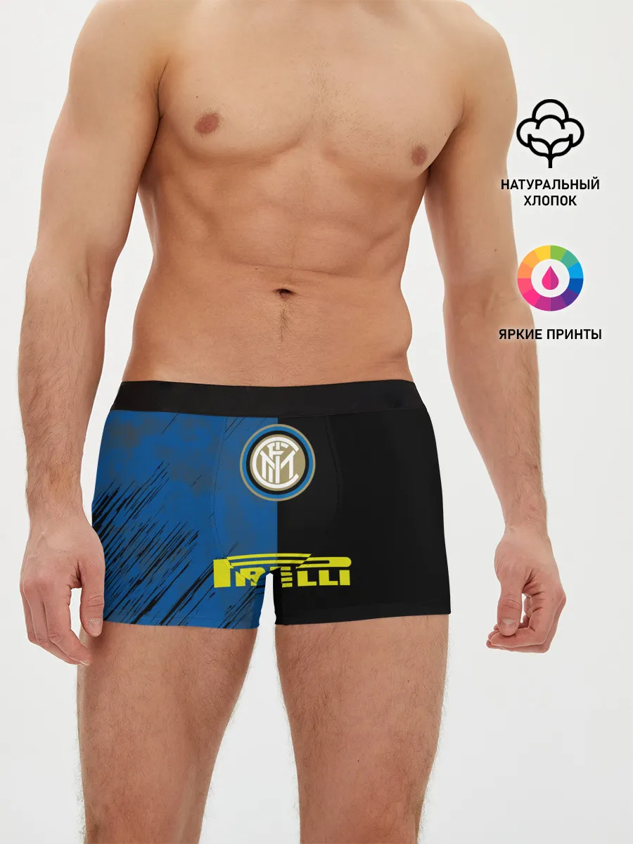 Мужские трусы боксеры / Интер