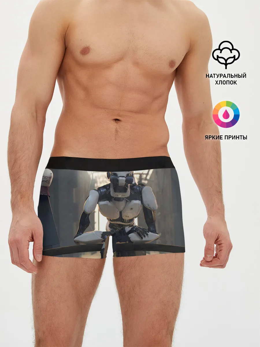 Мужские трусы боксеры / Любовь Смерть Роботы