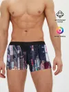 Мужские трусы боксеры / Ночной Токио