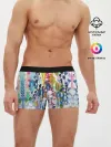 Мужские трусы боксеры / Watercolor Flowers
