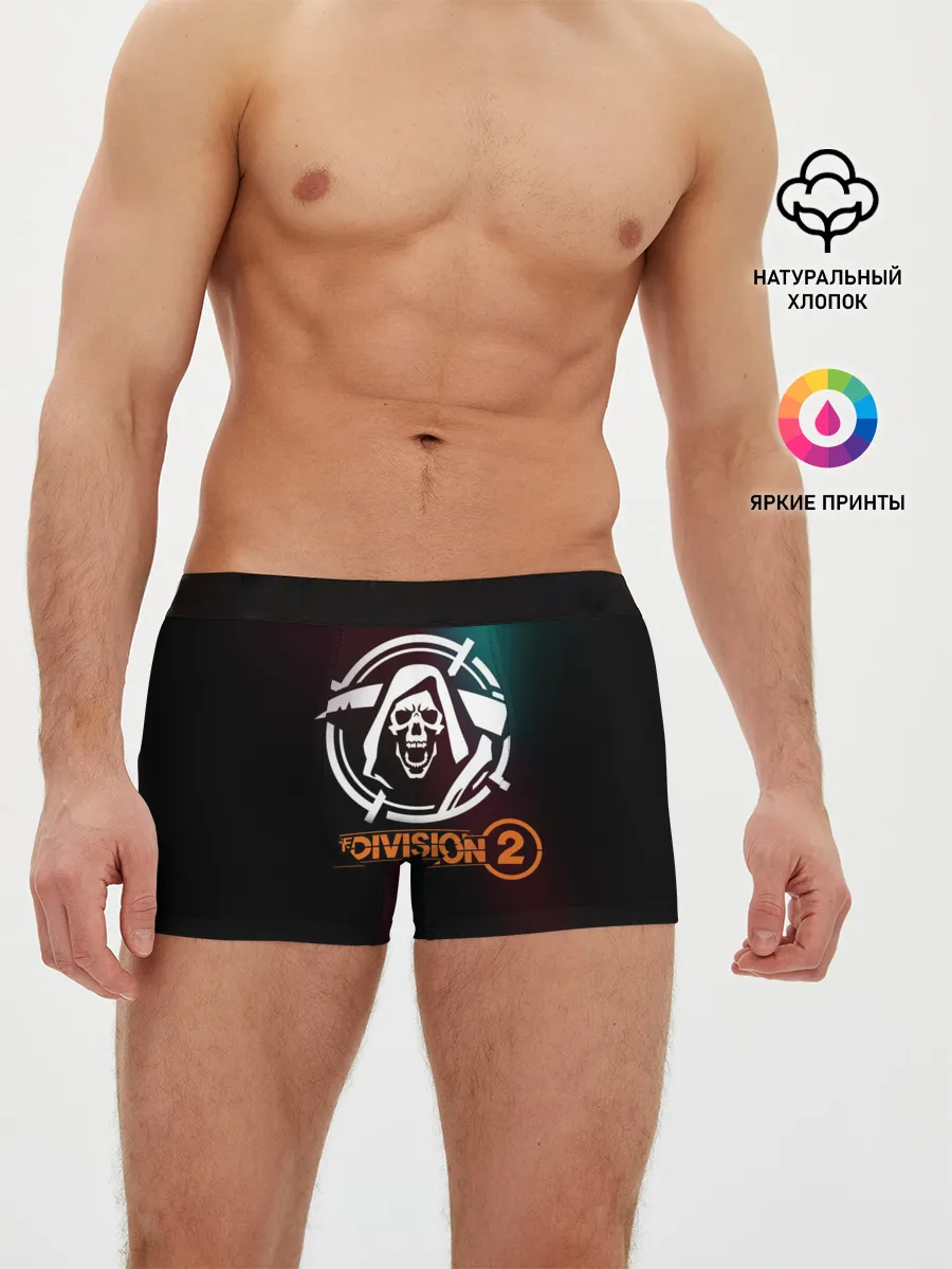 Мужские трусы боксеры / The Division 2 Logo