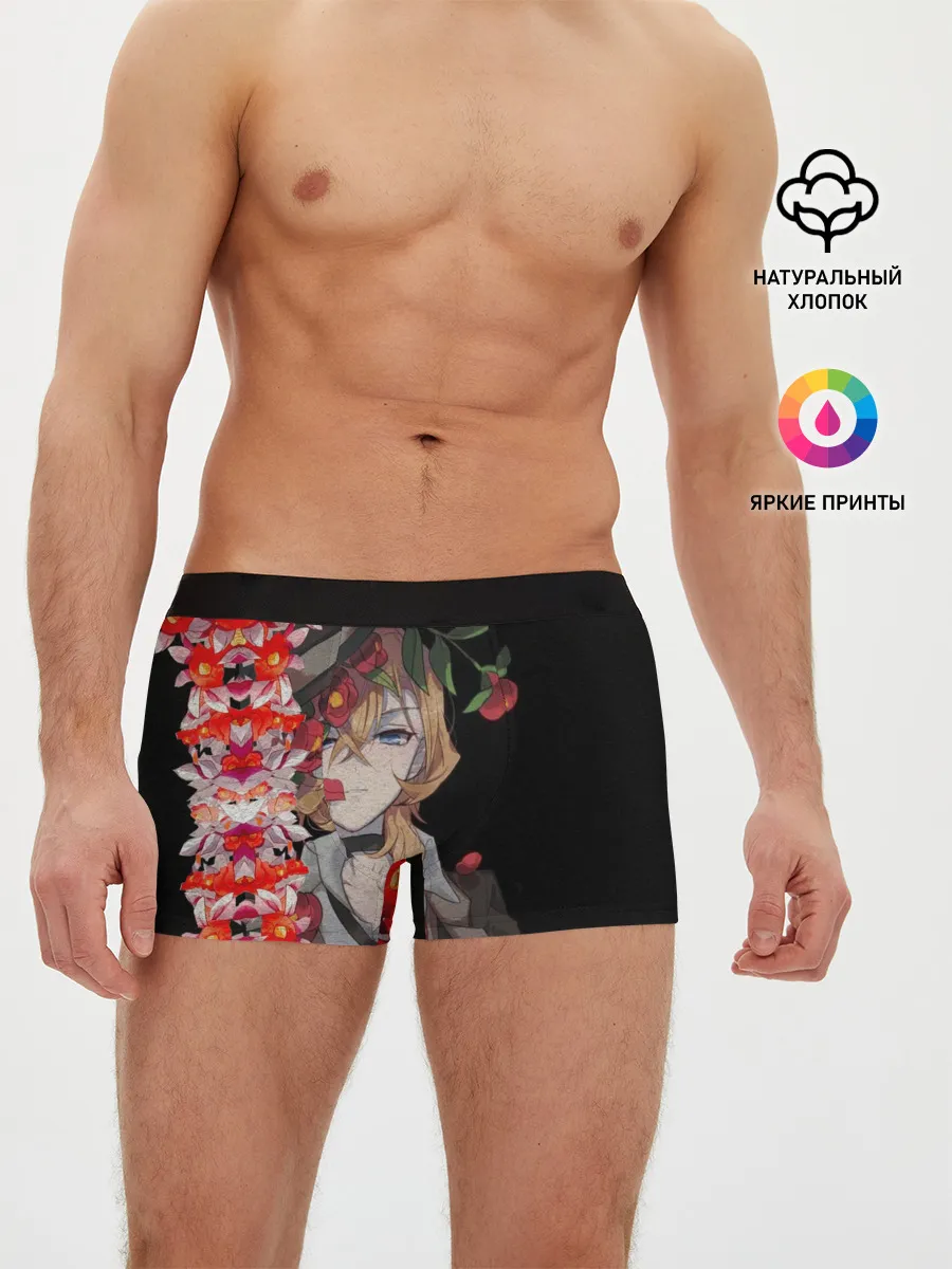 Мужские трусы боксеры / Чуя Накахара. ВЕЛИКИЙ ИЗ БРОДЯЧИХ ПСОВ