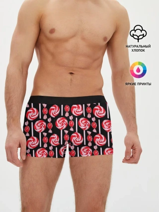 Мужские трусы боксеры / Леденцы