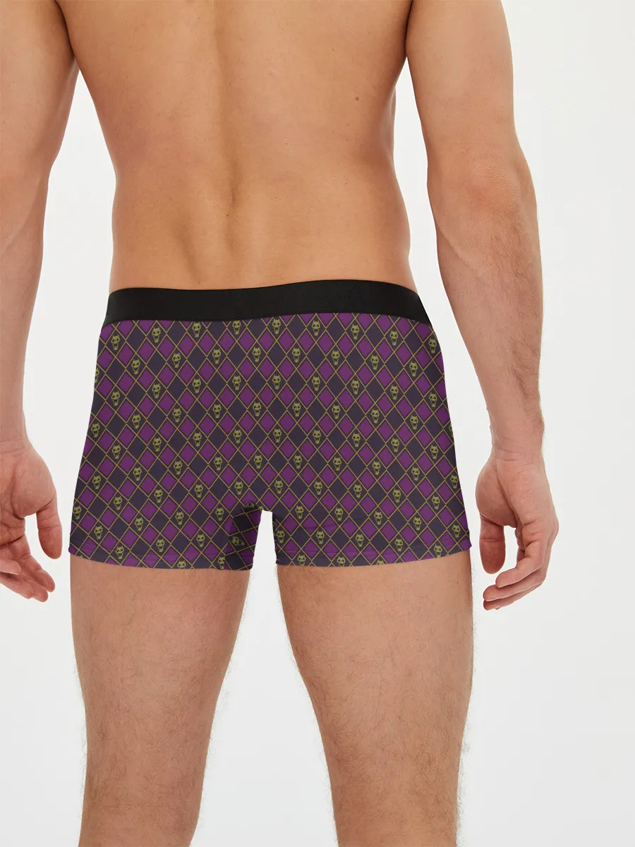 Мужские трусы боксеры / KILLER QUEEN белая на узоре