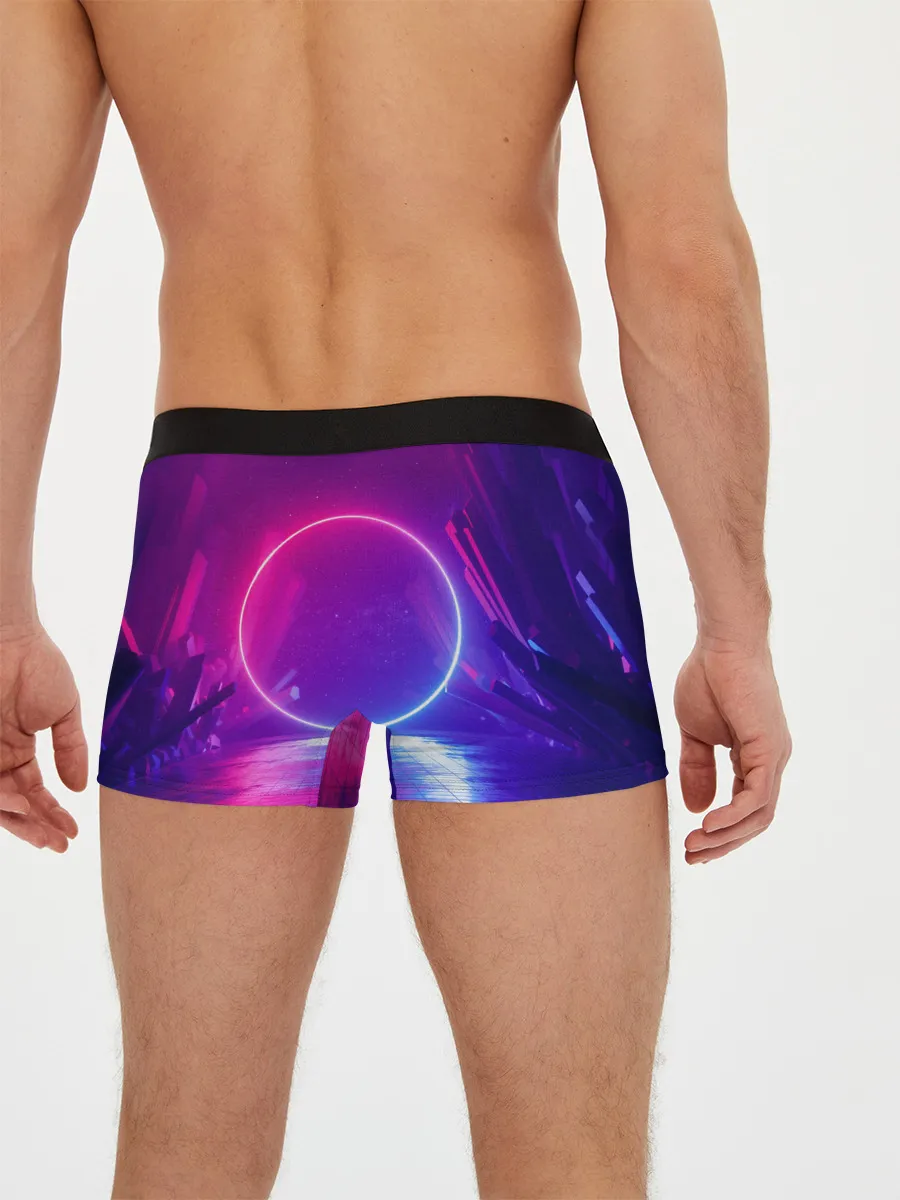 Мужские трусы боксеры / НЕОНОВЫЙ КРУГ