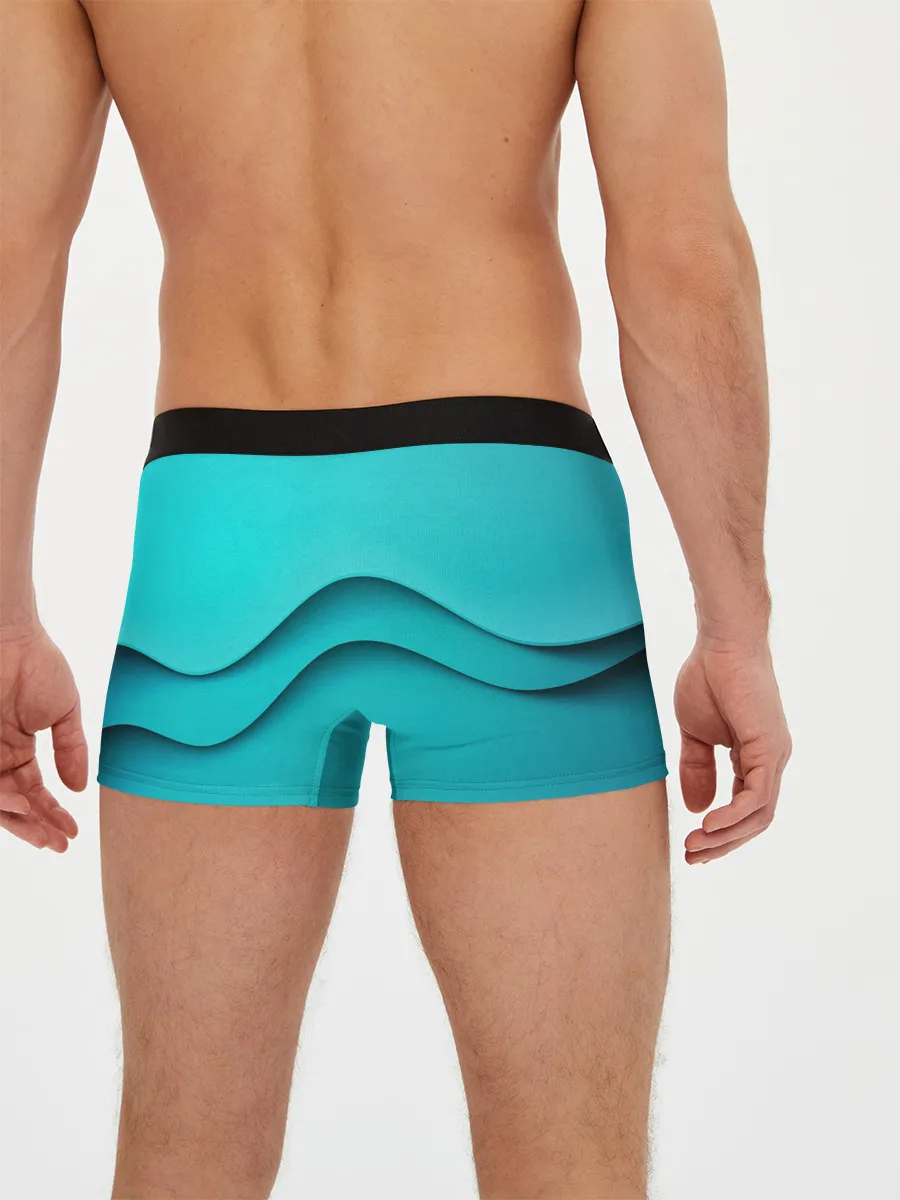 Мужские трусы боксеры / Волна