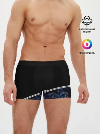 Мужские трусы боксеры / Тропические