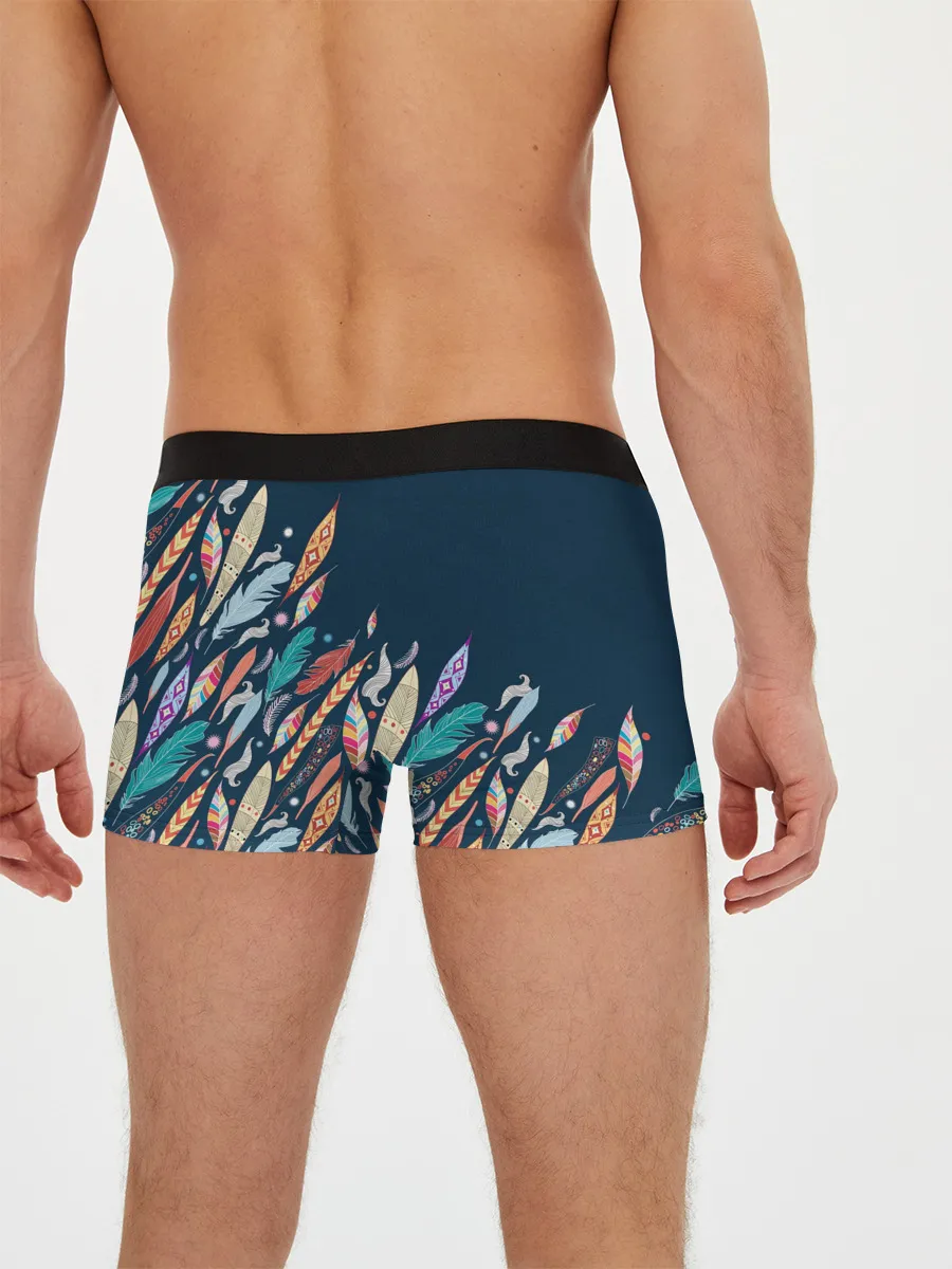 Мужские трусы боксеры / Перья