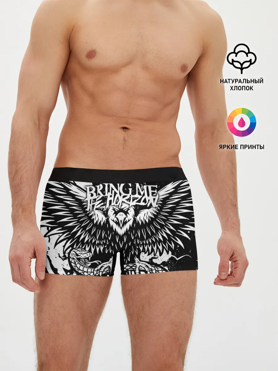 Мужские трусы боксеры / Bring Me the Horizon
