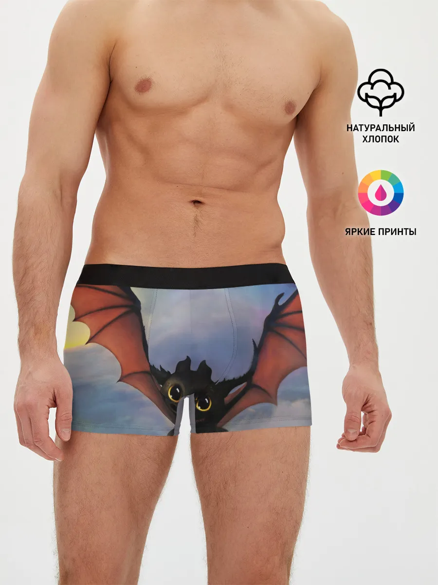 Мужские трусы боксеры / Беззубик