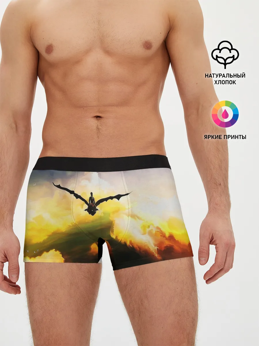 Мужские трусы боксеры / Как приручить дракона