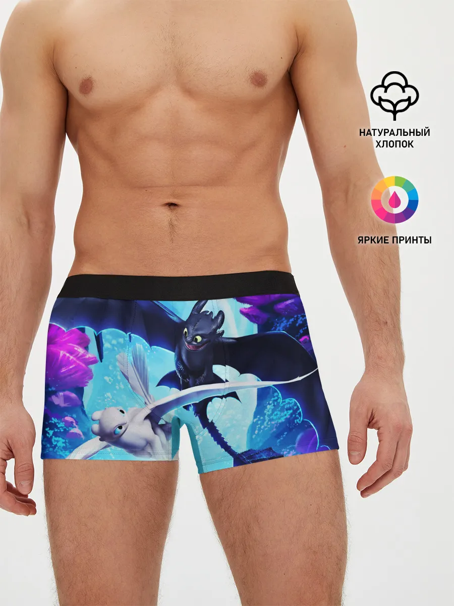 Мужские трусы боксеры / Как приручить дракона