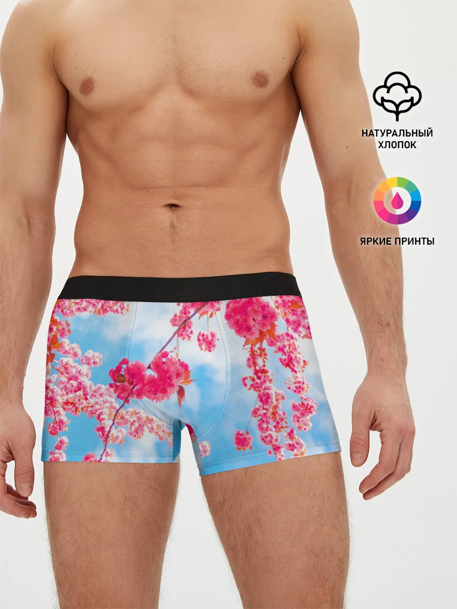 Мужские трусы боксеры / Цветение Вишни