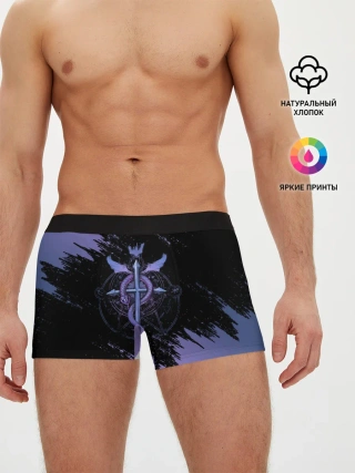 Мужские трусы боксеры / Стальной алхимик | Fullmetal Alchemist