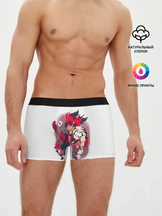 Мужские трусы боксеры / Hazbin Hotel