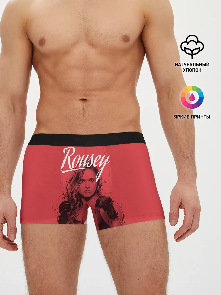 Мужские трусы боксеры / Ronda Rousey