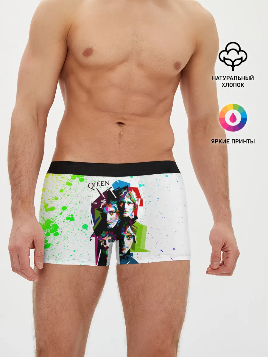 Мужские трусы боксеры / Queen