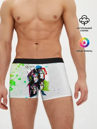 Мужские трусы боксеры / Queen