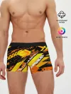 Мужские трусы боксеры / orange cheeky rust