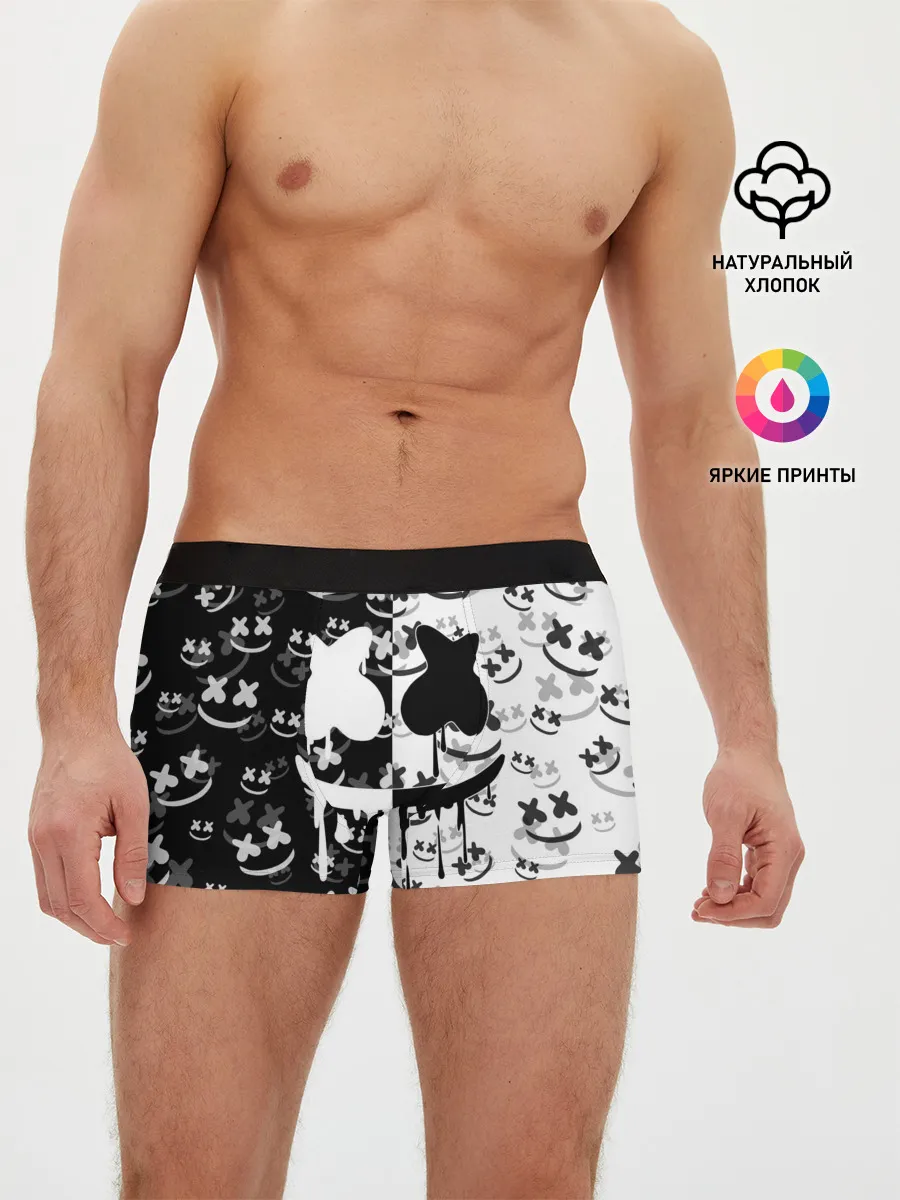 Мужские трусы боксеры / Fortnite & Marshmello