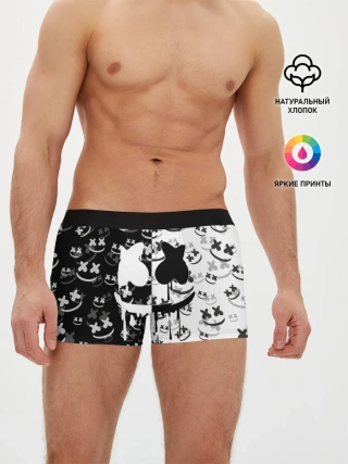 Мужские трусы боксеры / Fortnite & Marshmello
